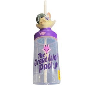 The great wolf lodge Violet the work refillable drink container straw
